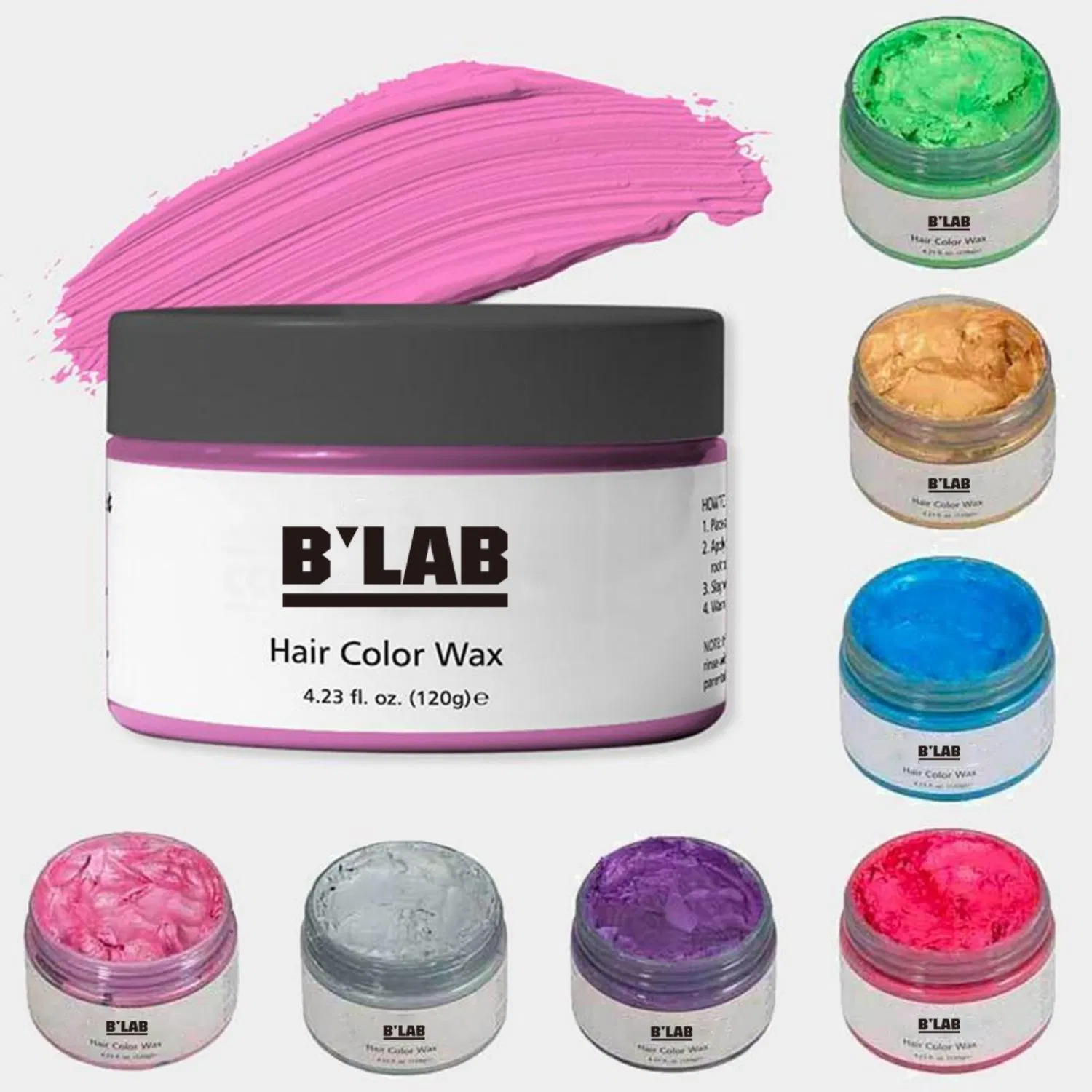 Men Styling Hair Wax Coloring Wax for Salon Use