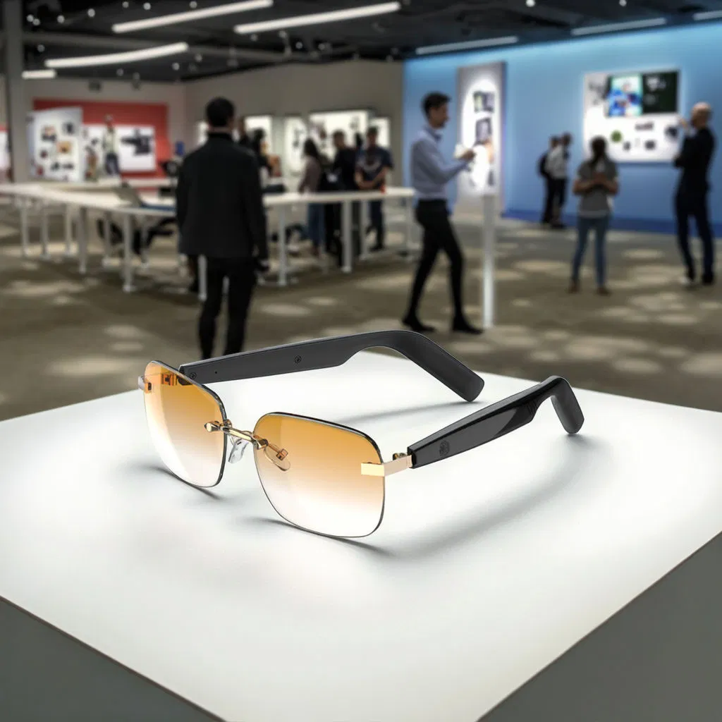 Eye Wear Smart Glasses Bluetooth Wearable Ai Video Audio Sunglasses Music