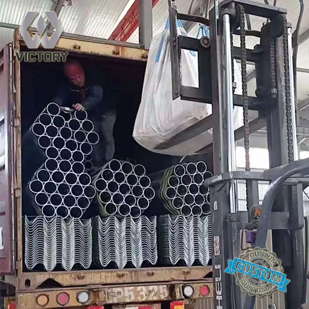 Heavy-Duty Highway Safety Guardrails for Enhanced Road Security