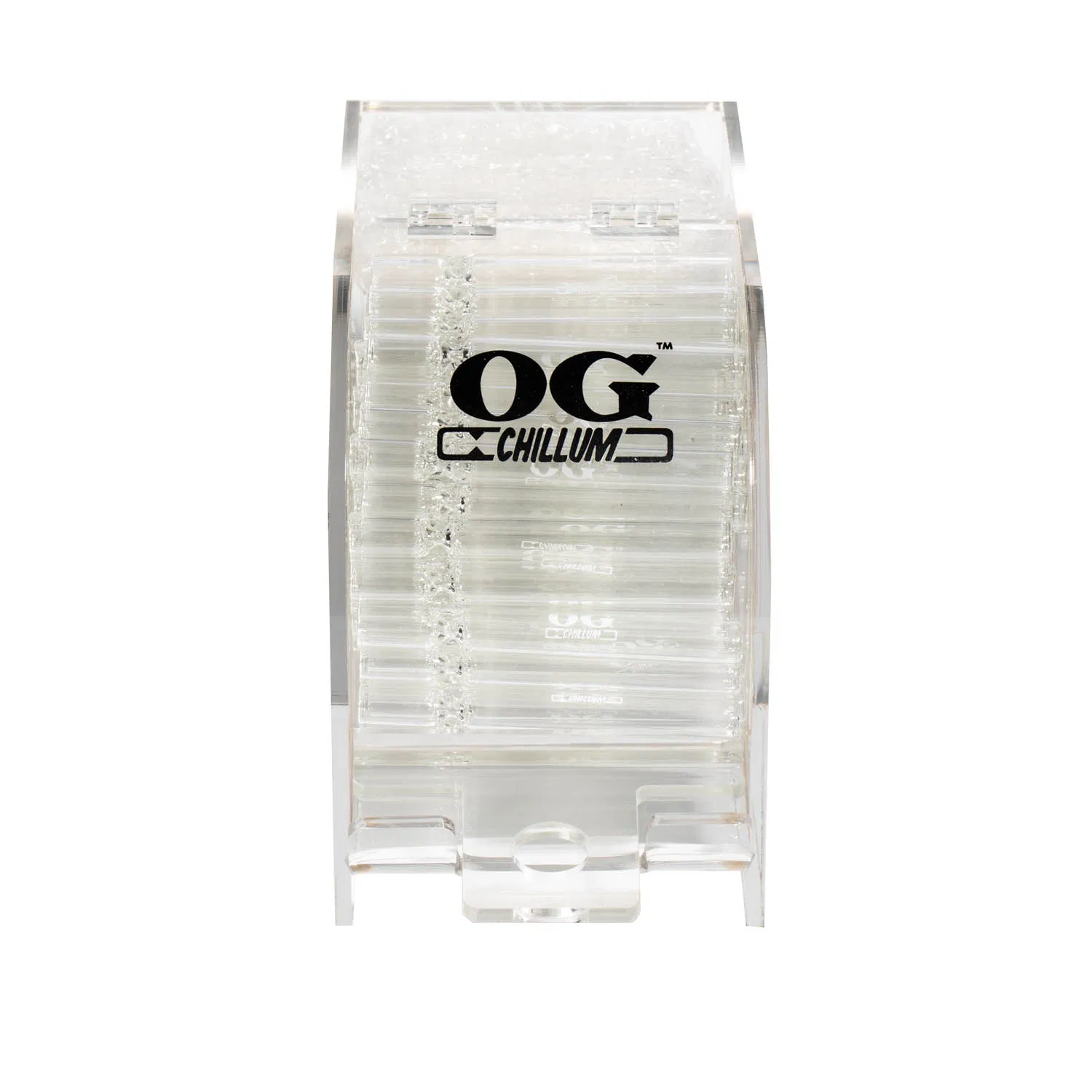 Portable Glass Og Chillum 4 Inch Cigarette Smoking Pipe with Stand