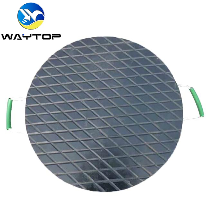 Heavy-Duty HDPE Sheet Crane Outrigger Pads with Customized Logo and Impact Strength