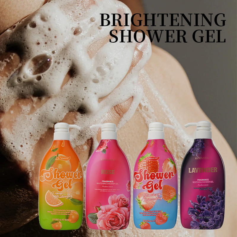 Calming Lavender Soothing Shower Gel for Relaxation and Serenity