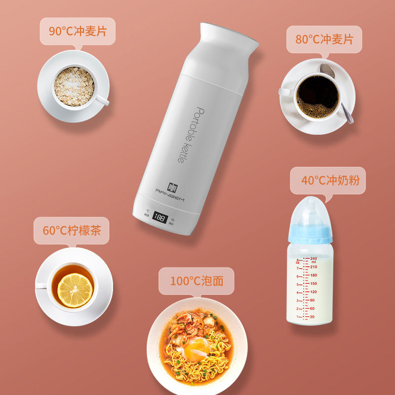 Ranbem Water Temperature Control Electric Boiler Boil Portable Boiling Kettles Bottle Heater Quick Heating Kettle