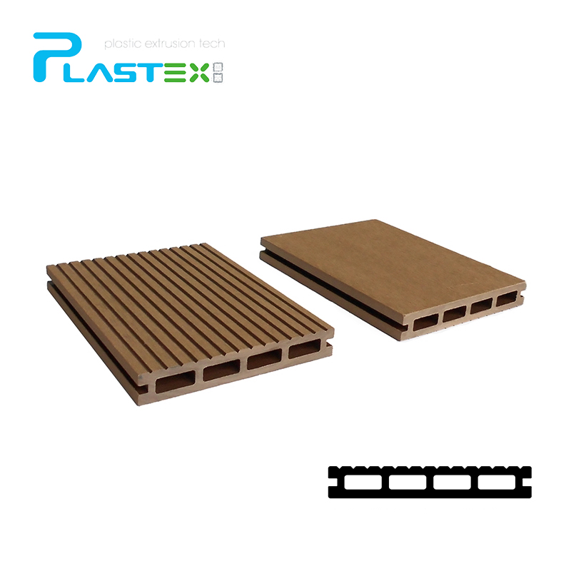 Factory Supply Various Size WPC Board Wood Composite Decking for Outdoor Garden