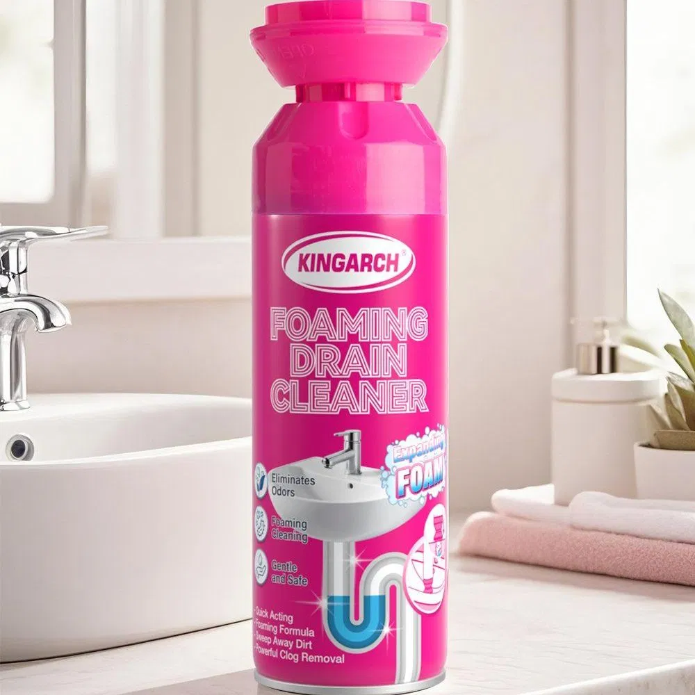 400ml Sink Cleaner Deodorizer Hair Drain Clog Remover Foam Drain Cleaner