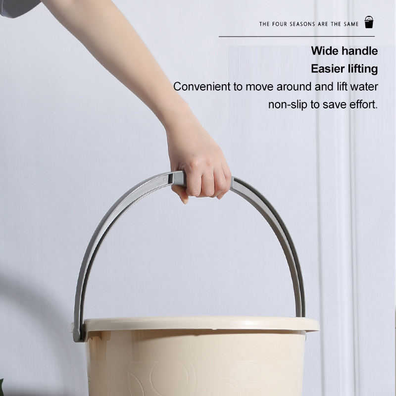 Large Capacity Government Reserve Supplies Bucket - Good Price High-Quality Plastic Corrosion-Resistant Water Bucket, Wear-Resistant Thick Water Pail