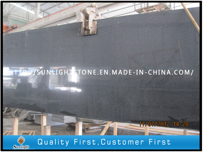 Polished Padang Dark G654 Granite Stone Stairs for Outside Paving