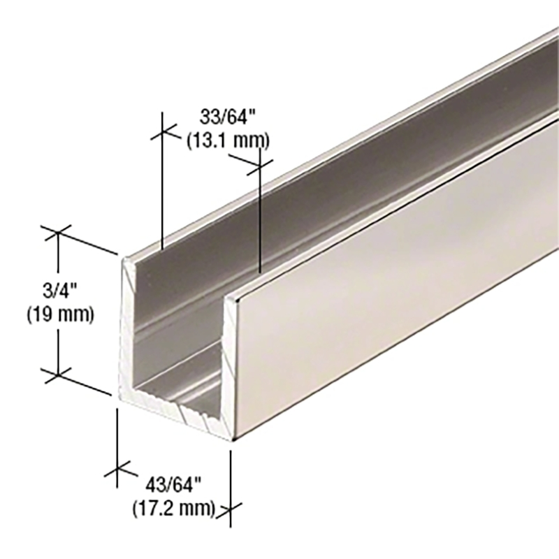 Душевая дверь с фиксированной панелью Satin Nickel 95 дюймов