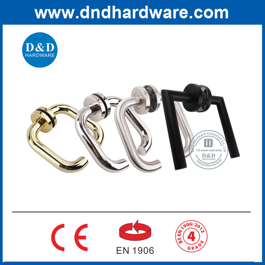 Stainless Steel Matt Black Door Accessories UL Door Closer Butt Hinge