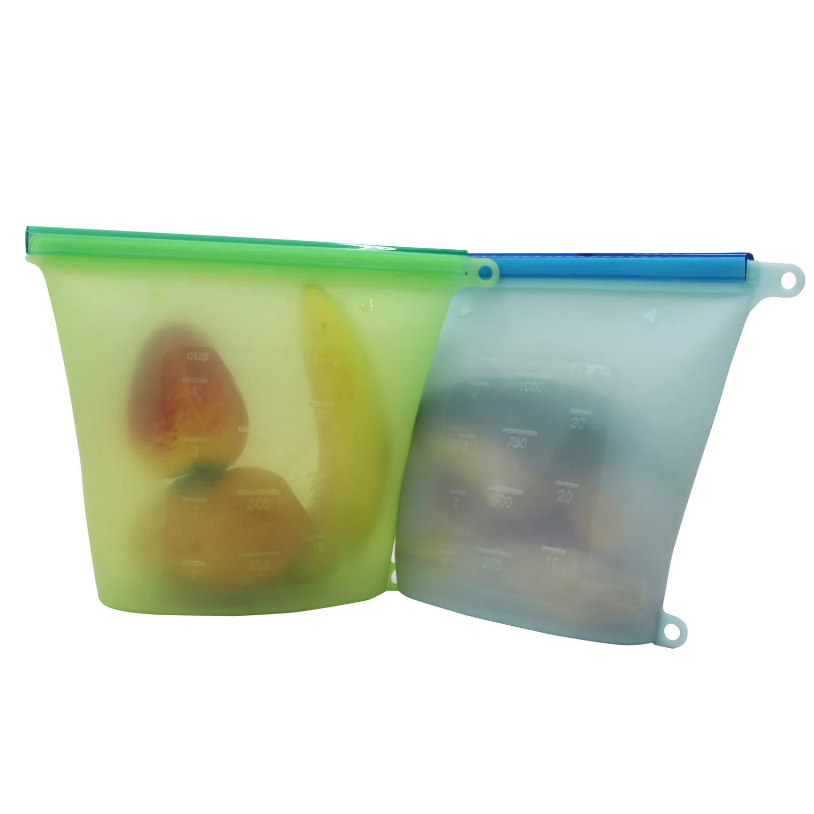 New Upgraded Silicone Fresh-Keeping Bag, Food Portioning Bag, Stock Freezing Food Portioning Self-Sealing Bag, Sealing Bag