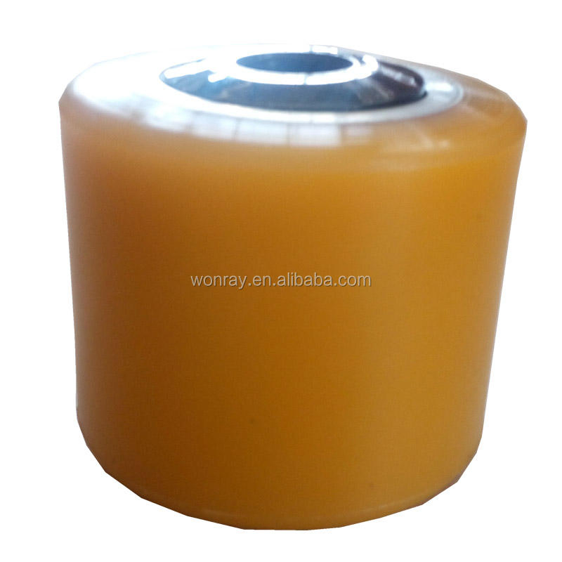 Front Jack Pallet Wheel Size 70X80 Polyurethane Wheel 70*80 Electric Forklift Solid Load Tire