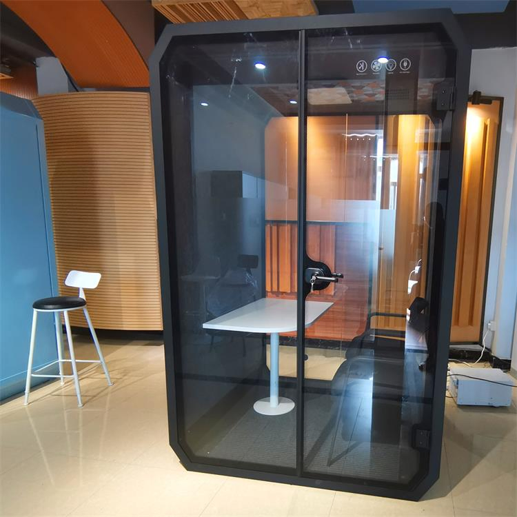 Noise Insulation Portable Acoustic Meeting Work Pods Office Phone Booth Soundproof Telephone Booth Sound Isolation Booth