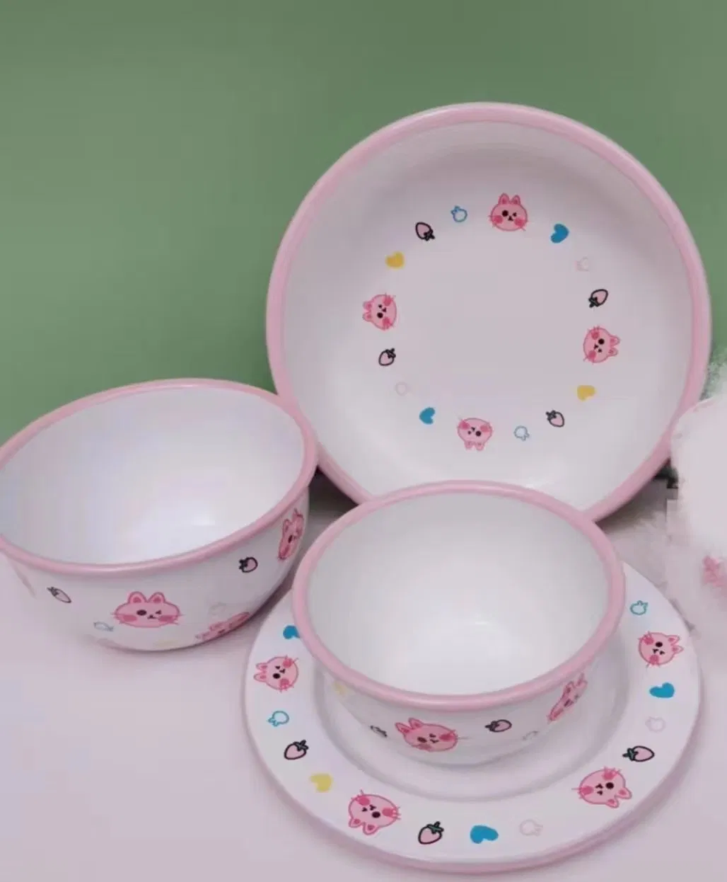 Enamel Set/Dinner Ware/Table Ware/Comping Set