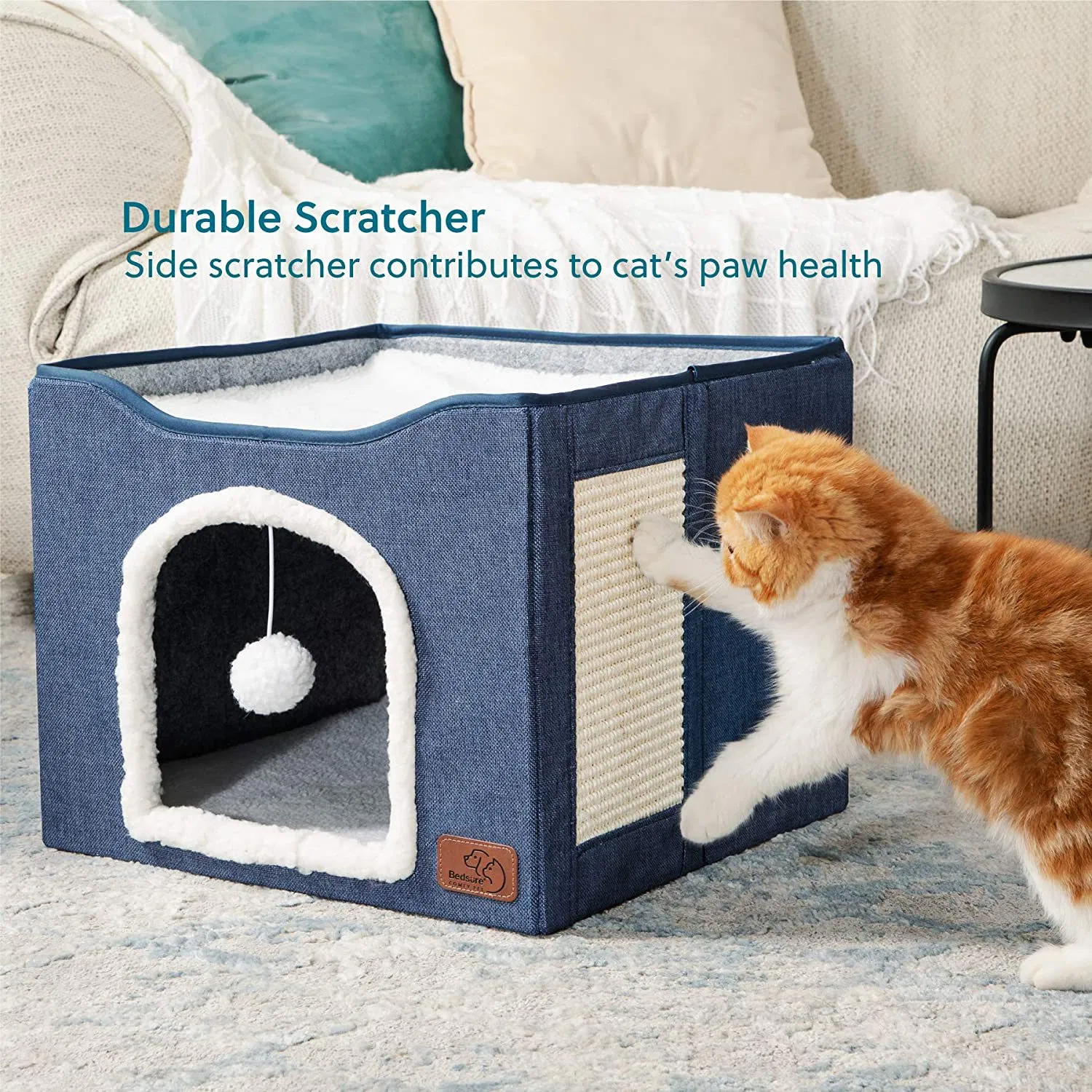 Luxurious Portable Foldable Pet Nest Ideal for Home and Travel