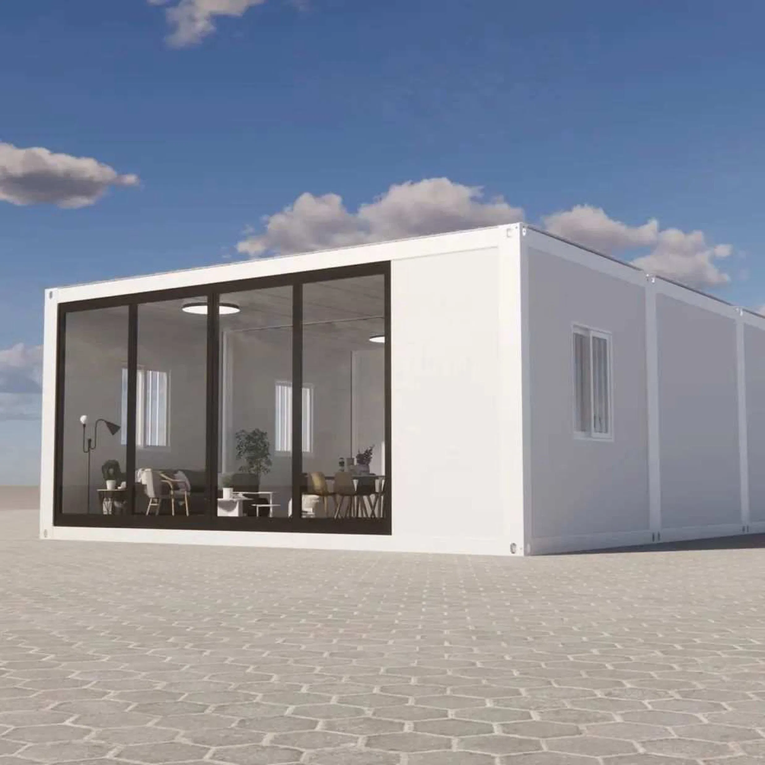 Prefab Lowes Modular Portable Flat Pack Australian Standard ISO CE Homes Prebuilt Container House Garage Storage Portable House