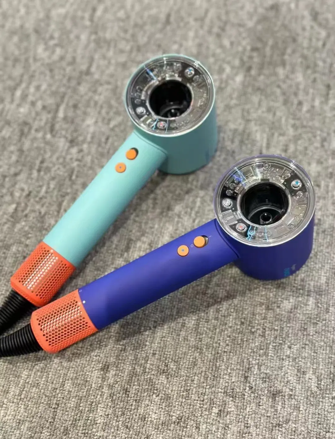 Bladeless Negative Ion Hair Dryer 110, 000 Revolutions Per Minute, 1600 Watts, No Hair Damage, Intelligent Sensor DC