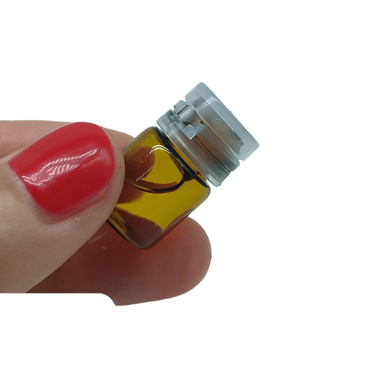 Wholesale Locked Small Sample Essential Oil Bottles of 1ml and 2ml, Type C Locked Bottles