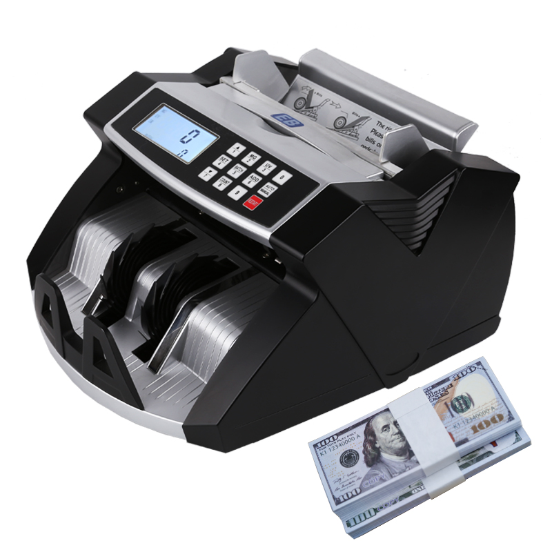 LD-2041-1 Banknotes Counted Tools Cash Count Equipment Easy-Banker Back Feeding Bill Counter High-speed banknote counter