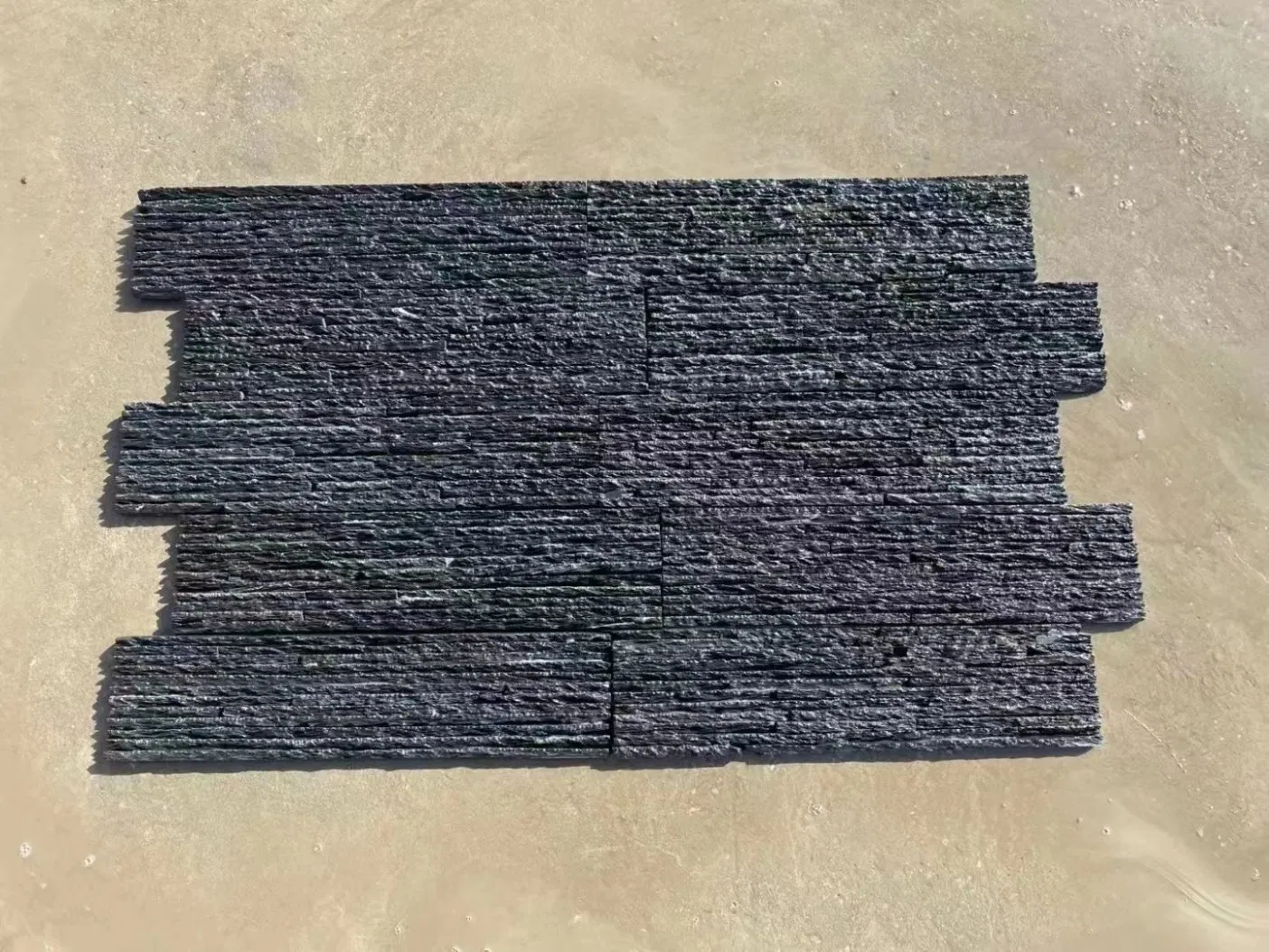 Wooden Vein Slate Culture Stone for Wall Cladding