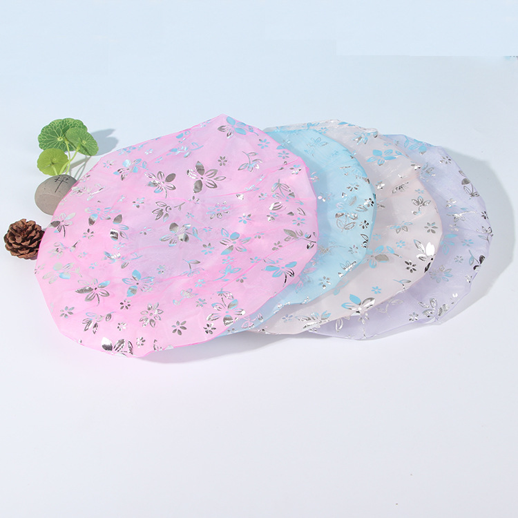 Reusable Waterproof Double Protection Women's Shower Cap