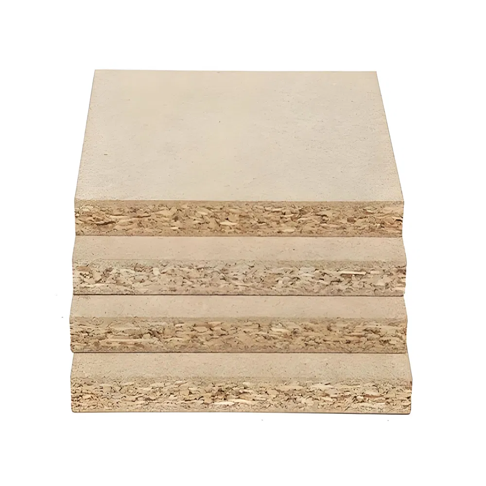 Melamine E1 Low Formaldehyde Custom Size Moisture Resistant Particle Board