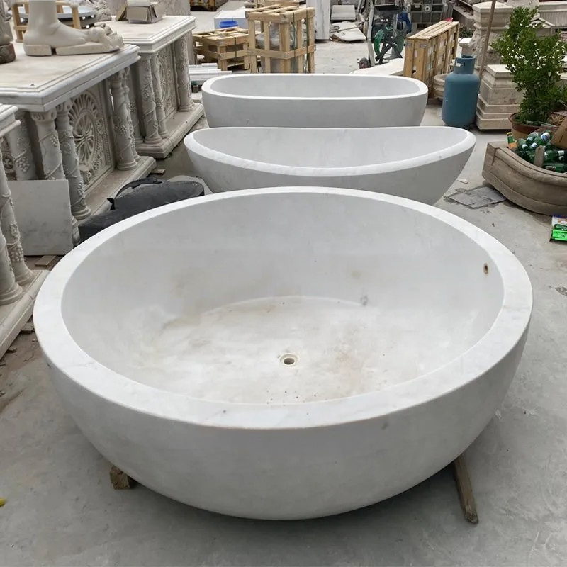 Oval Freestanding Soaking Bathtub Sanitary Ware for Modern Home