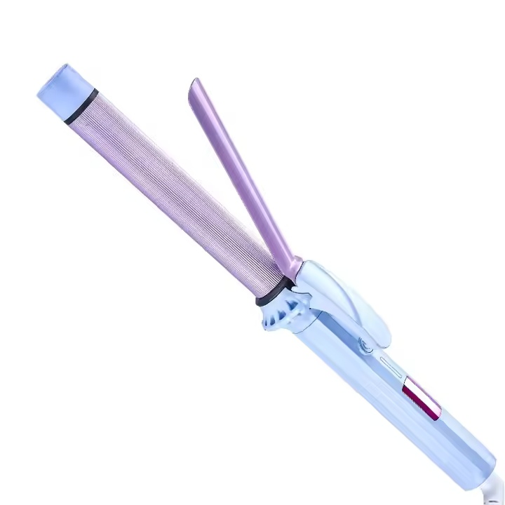 Curl Factory Electric Hair Salon Waver - Hot Ceramic Barrel Wand for Voluminous Curls - Professional Curling Iron Styling Tool