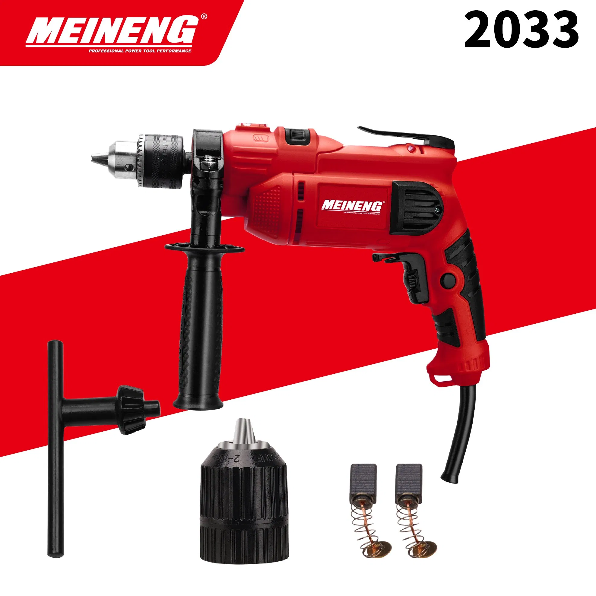 Профессиональная электродрель 2033 с высоким крутящим моментом