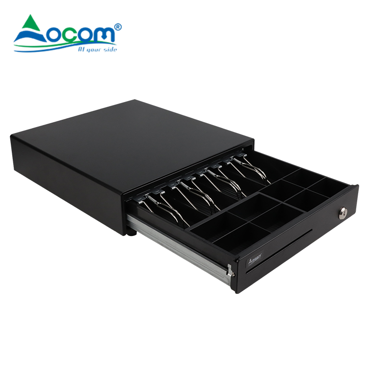 Cheap Mini Size 335 12V 24V Money Box Drawer Electronic 4 Bill 8 Coins Plastic Tray 3 Lock Rj11 Cash Drawer