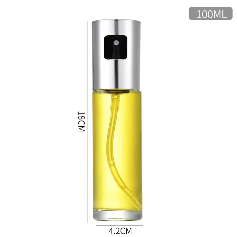 Glass Oil Sprayer for Cooking 100ml Olive Oil Sprayer Mister Spray Bottle Oil Sprayer Dispenser Kitchen for Salad BBQ Baking