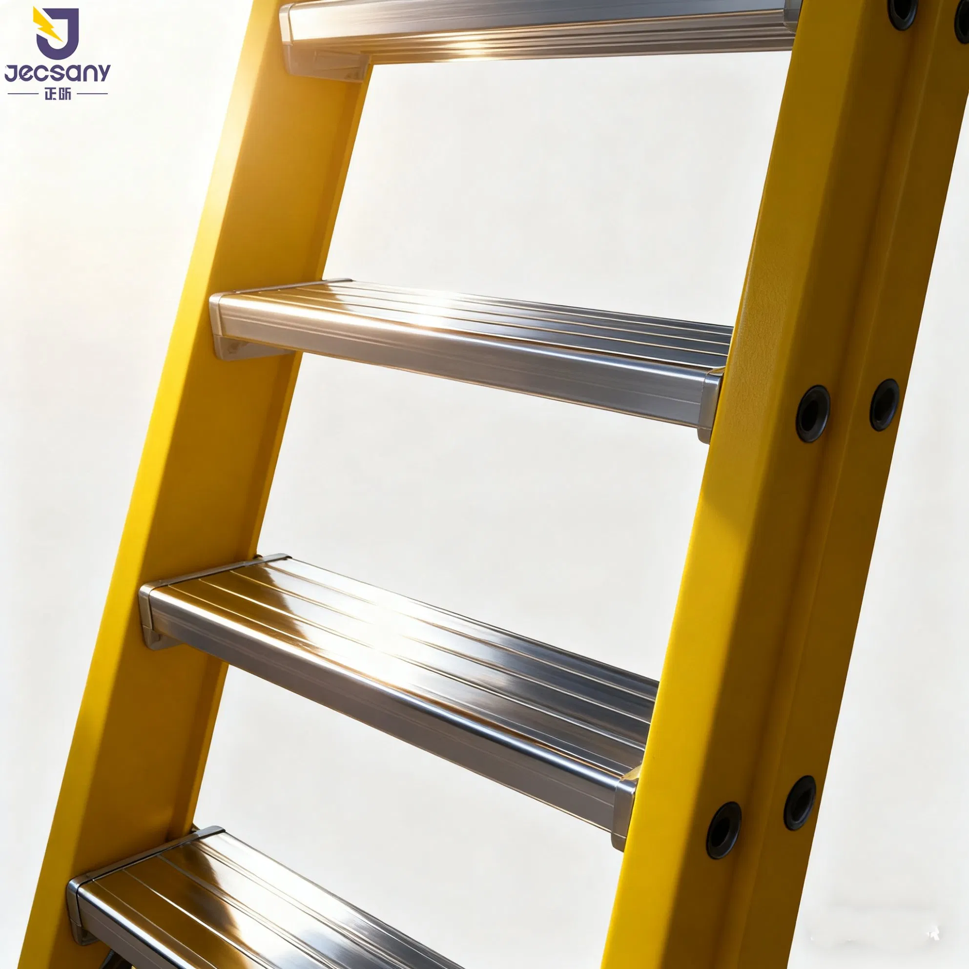 Best Extension Telescopic Folding Step Collapsible Aluminum Fiberglass Ladder