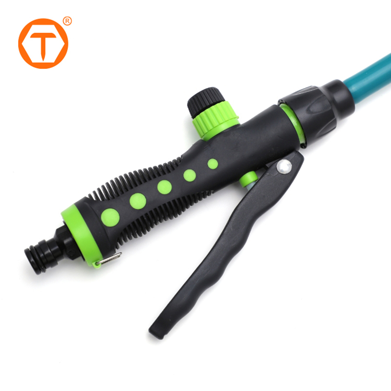 Irrigation System Adjustable Body 7 Patterns Long Sprayer Wands Garden Hose Nozzles Watering Lance Wand for Plants