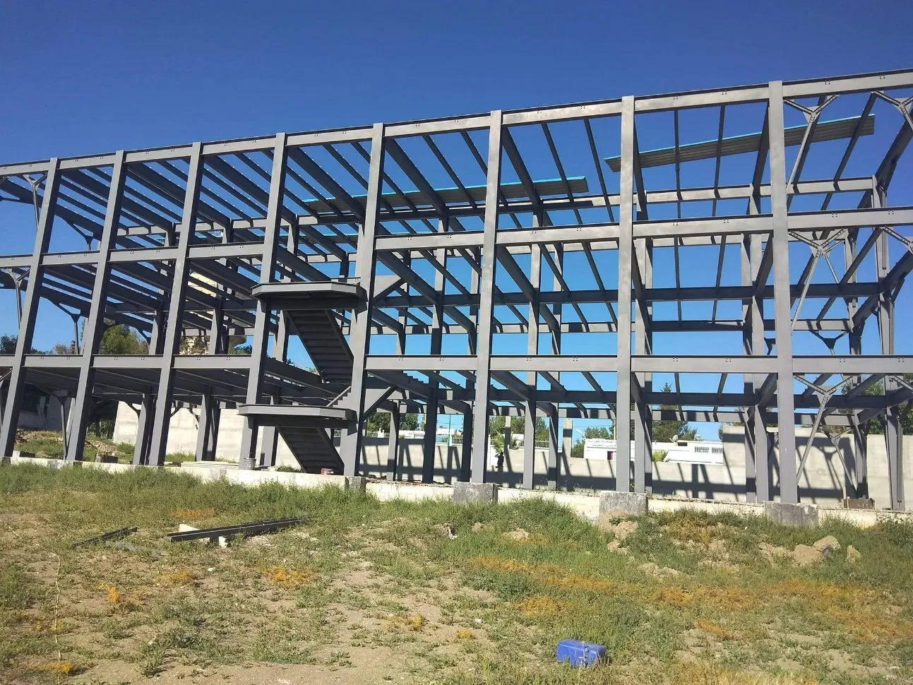 Multi-Story Prefabricated Steel Structure Building