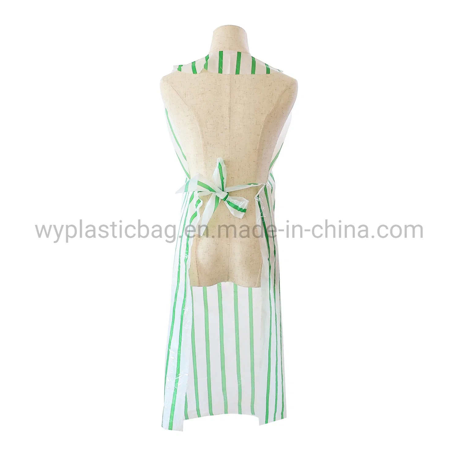HDPE PE Apron White Blue Black Pink Waterproof Plastic Disposable Protective Aprons