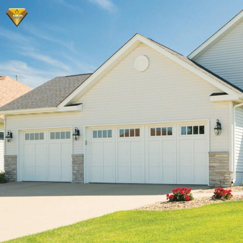 Affordable Heat Insulation Aluminum and Glass Garage Door From China