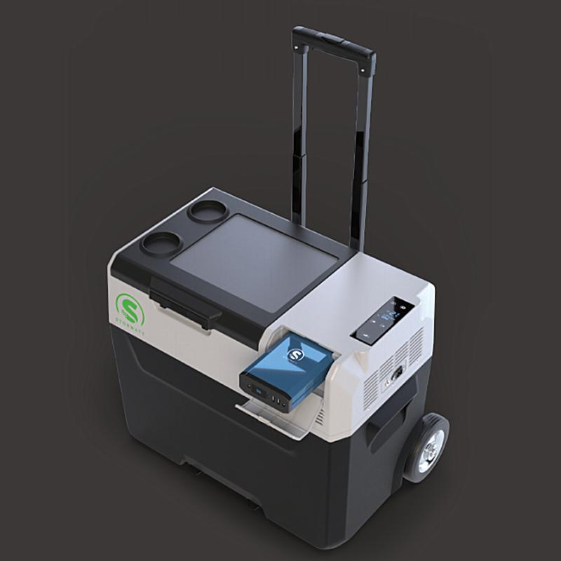 30L/40L/50L Portable Solar Fridge Freezer with APP Control Can Offer -4º F/-20º C for Car for Camping