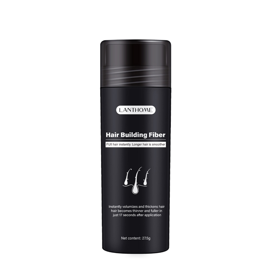 Online Wholesale and Retail Real Fibers Custom Human Mixed Weaving Logo Synthetic Powder Sprayer Keratin Black Hair Fiber