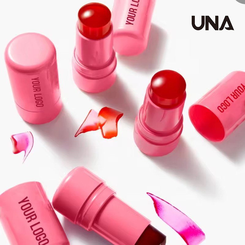 Wholesale Cosmetic Pigment Blusher Refresh Skin Single Moisten Blush Vegan Blusher and Jelly Blush Stick