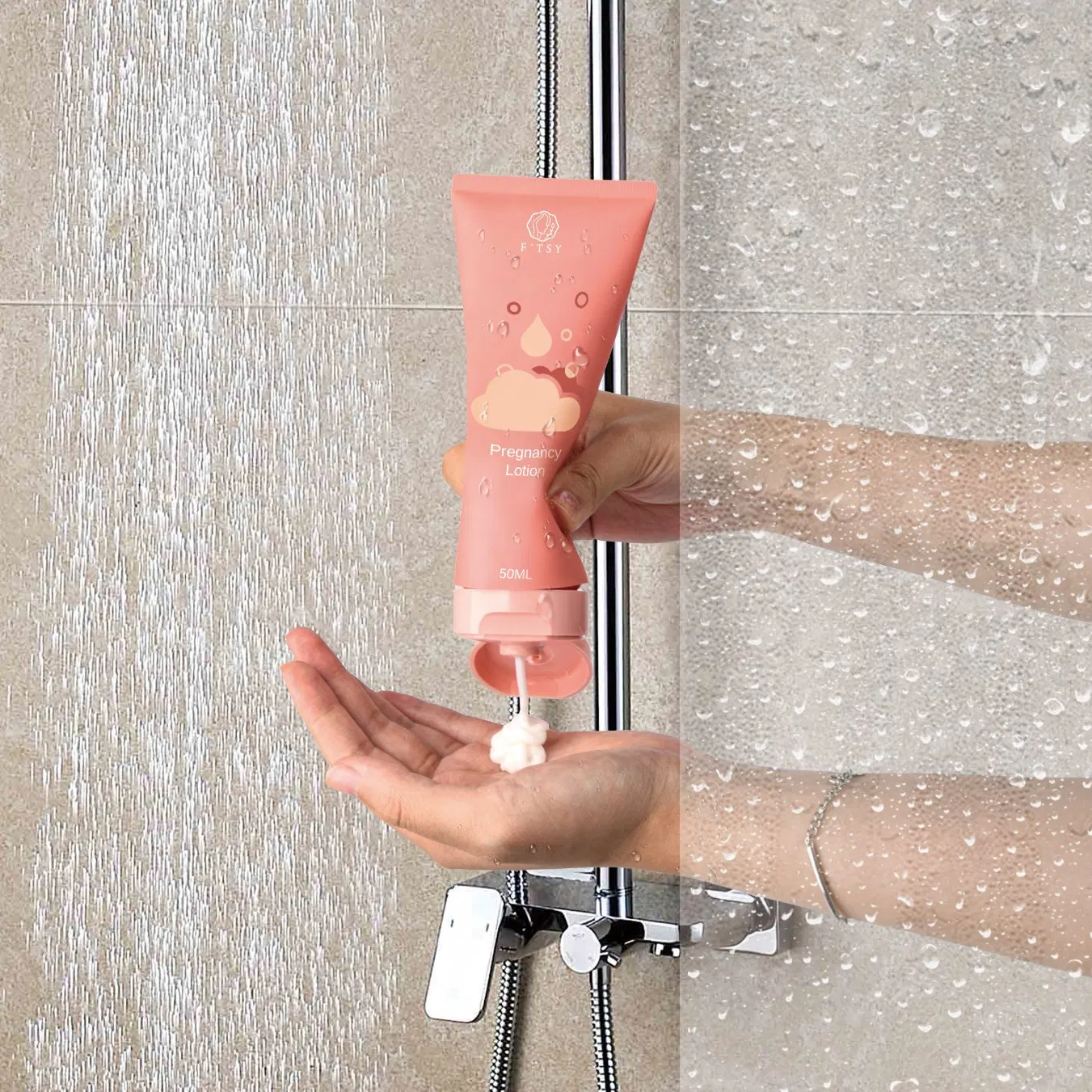 Private Label Organic Vegan Pregnancy Must-Haves Body Care Sets Soften and Smooth Skin Remove Stretch Marks Pregnancy Gift Set