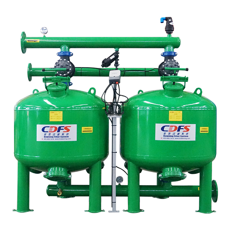 200pgm 50m3/H 24 Inch 2 Units Sand Filter for Farm Irrigation System
