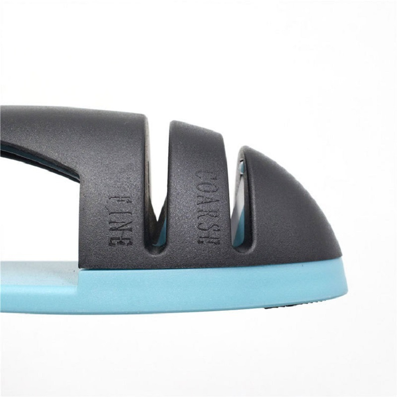 Premium 2-Stage Manual Knife Sharpener for Safe and Easy Kitchen Use Bl17161