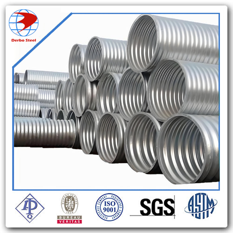 Corrugated Steel Pipe Suppliers for Galvanized Corrugated Steel Drainage Pipe