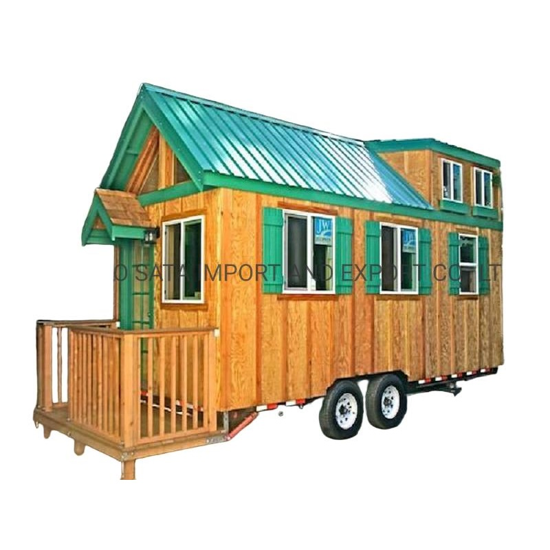 Modular Mobile Tiny House Caravan Trailers Compliant with USA Standard