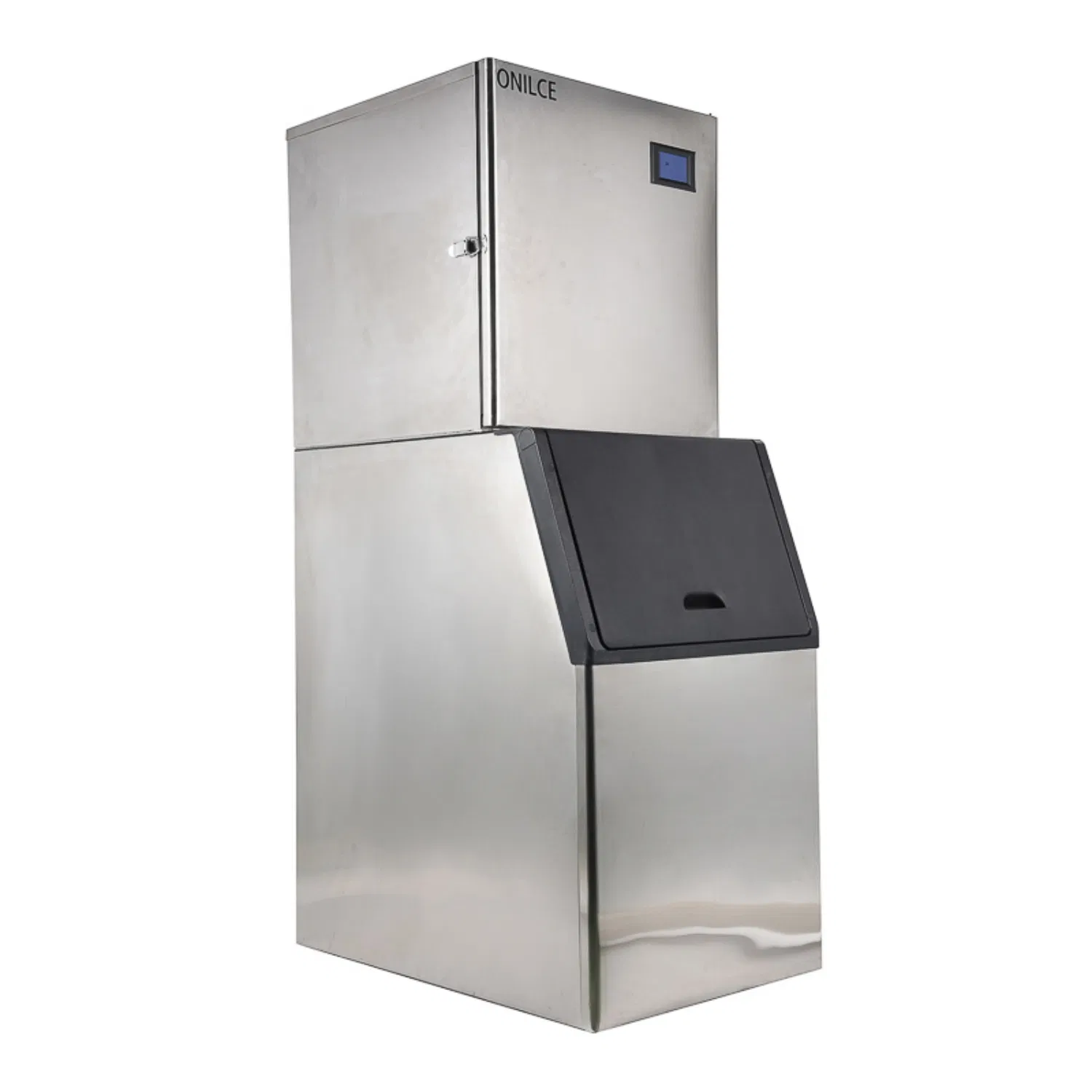 Cube Ice Machine Manufactured From High Grade 304 Stainless Steel with Corrosion Resistant Exterior and Durable Construction