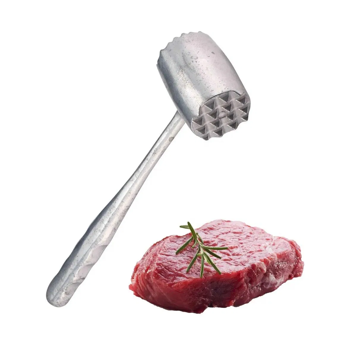 125g Round Meat Hammer with China Manufacturer Pork Chop Tenderizer Machine