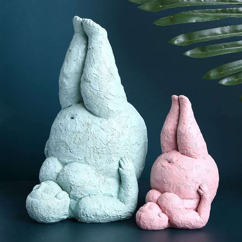 Sculpture Yoga Ornaments Creative Living Room Desktop Home Decorations Small Resin Ornaments Crafts