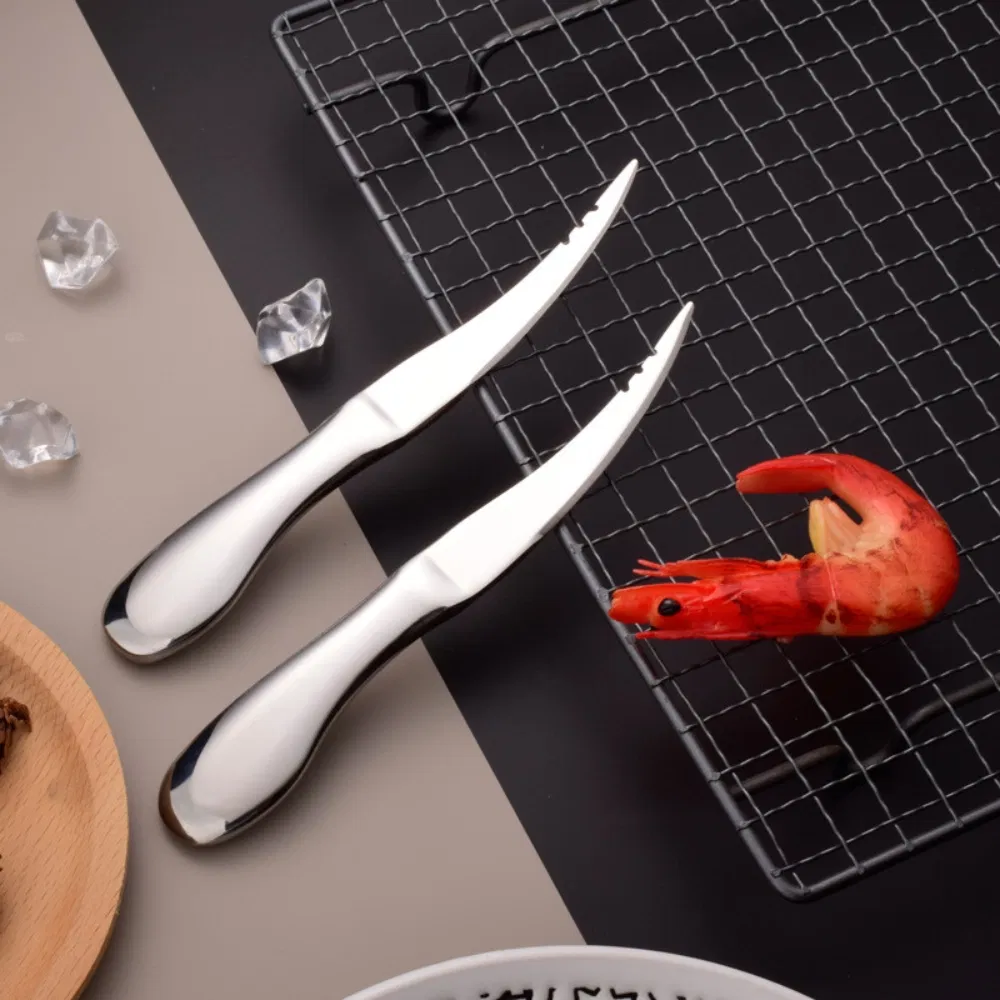 Shrimp Peeler Stainless Steel Wear-Resistant Cleaning Tool Seafood Thread Remover Bl24765