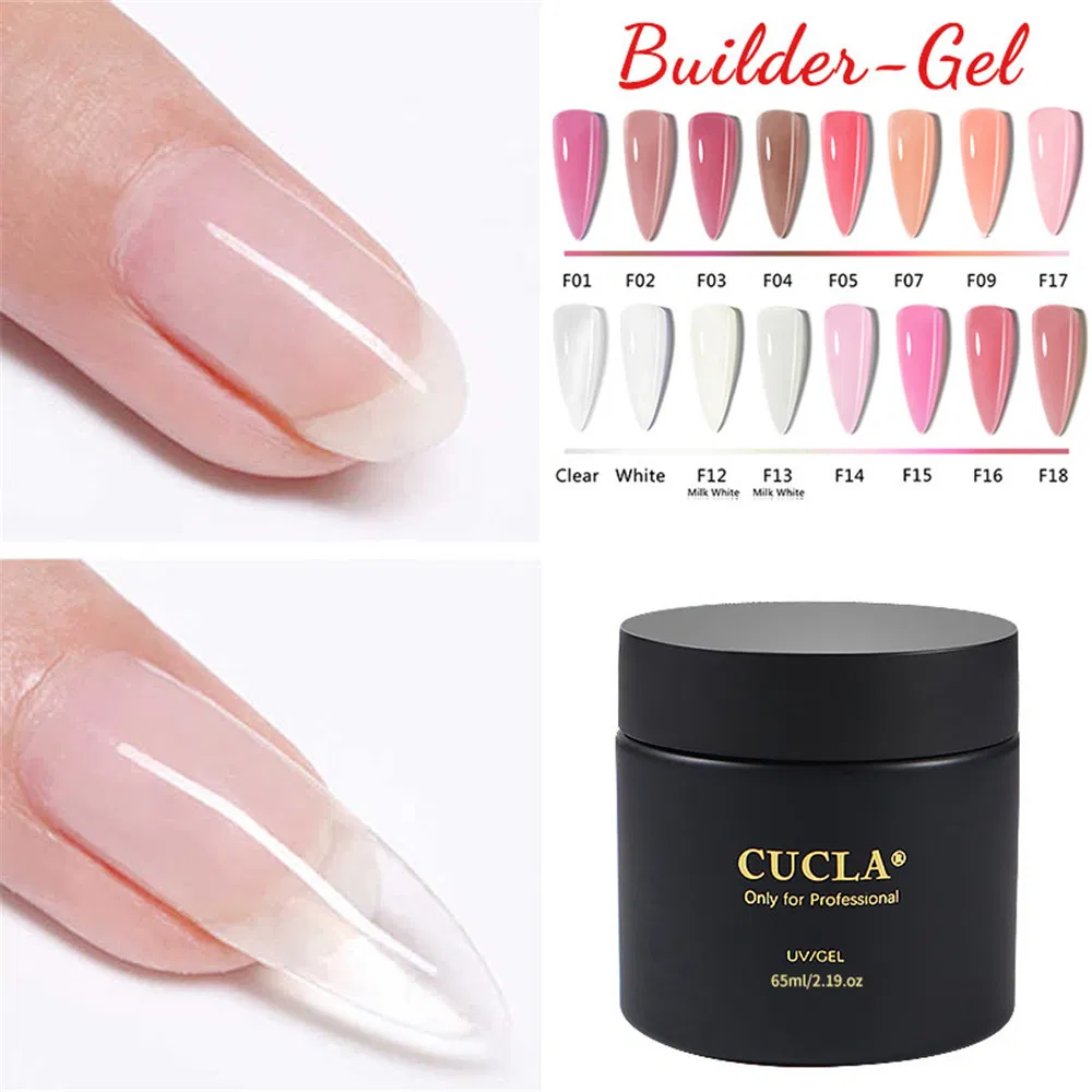 Nail Glitters Gel Nail Art LED UV Builder Gel