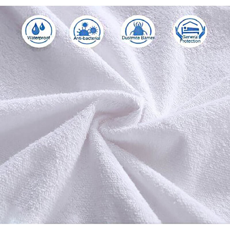 Hypoallergenic Waterproof Mattress Protector and Zippered