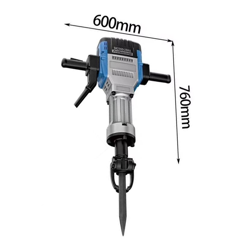 Отбойный молоток электрический 2300Вт 220В для демонтажа